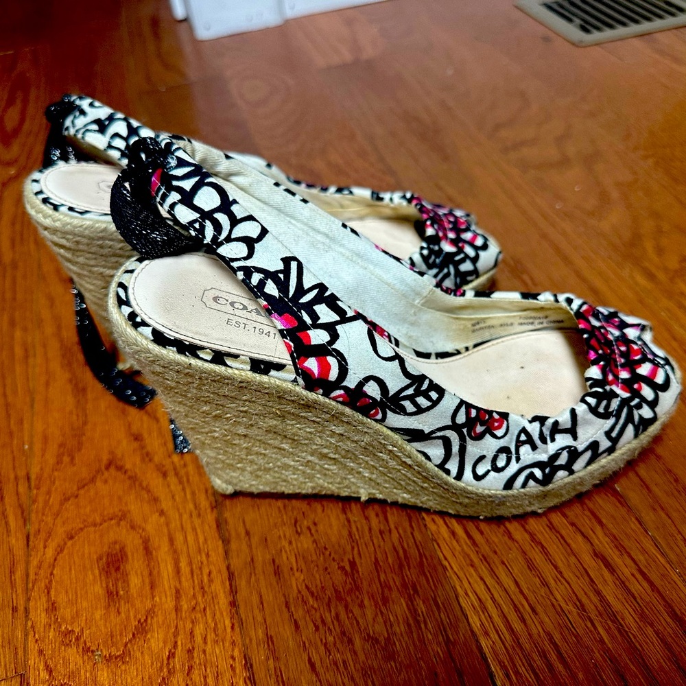 Authentic COACH Wedges